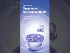 Free Your Ears, Feel the Sound— Open-Ear Headphones, Harmony of Music and Awareness.