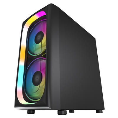 ATX Chassis PC Gaming ARGB Acrylic Glass PC Case 2x200MM LED Lighting
