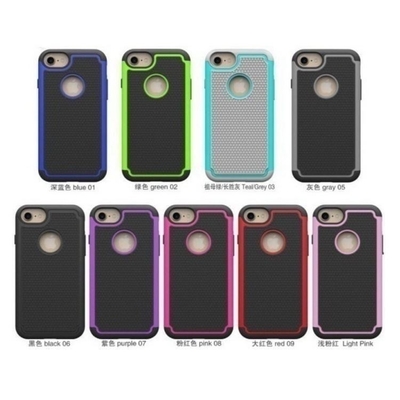 Shockproof Bumper Polycarbonate Plastic Phone Cover Non Slip