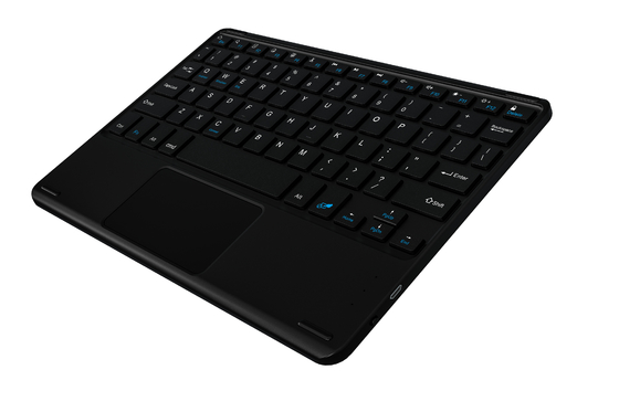 78-key Portable Bluetooth Keyboard With ABS Material And Touchpad For Office And Entertainment