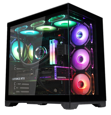 Compact Gaming Case Made From Lightweight Materials Featuring Strong Storage Expandability Efficient Heat Dissipation 7 Slots