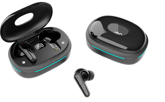 Equipped With Banzai Antenna And F10 Speaker This Device Features 30mAh Headphone Battery And 200mAh Charging Case
