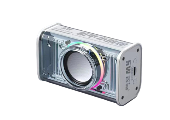 Bluetooth 5.3 Compact And Lightweight Supports A2DP/AVRCP 600mAh Lithium Battery Bluetooth Speakers For Outdoor Travel And Students.
