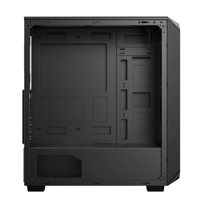 Micro ATX /ATX/ITX CASE Dazzle ARGB Effect Front Panel Bottom Mount Power Supply Available in Black and White