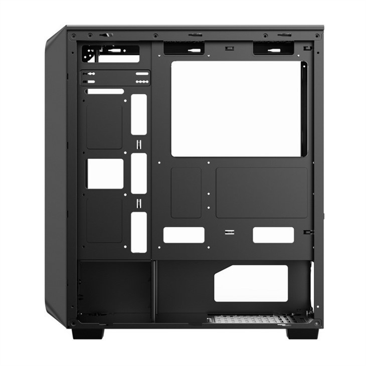 Mid-Tower PC Gaming Case ETEK Mid Tower PC Gaming ATX Computer Case Support 6 ARGB fans, Tempered Glass Side Pandel.
