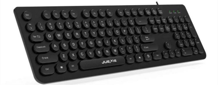 Quiet Chocolate Wired Computer Keyboard And Mouse Custom 60 Keyboard For PC KB1430
