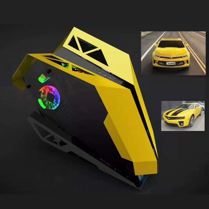 Camaro MidTower ATX PC Gaming Computer Case Coolers Cool CPU Cabinet USB 3.0 I/O Panel