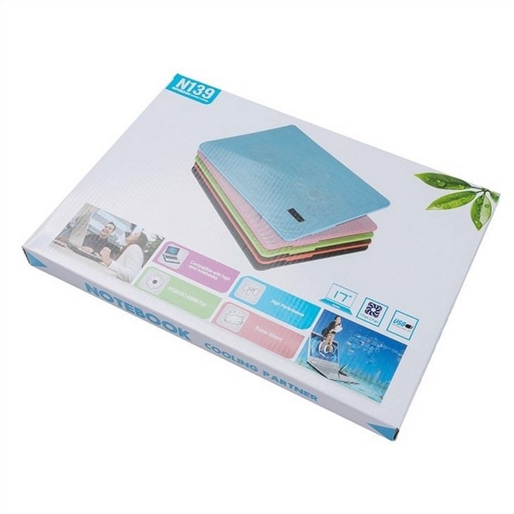 ETEK Laptop Cooling Pad - OEM 2 Fans Notebook Cooler Stand Laptop Air Cooler Pad 4W Five Colors Available