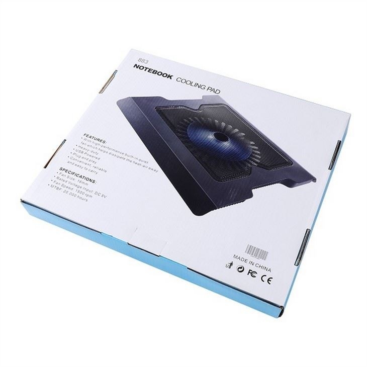 ETEK Laptop Cooling Pad- 14CM Ventilation Laptop Cooling Tray Fan Notebook Partner Accessories
