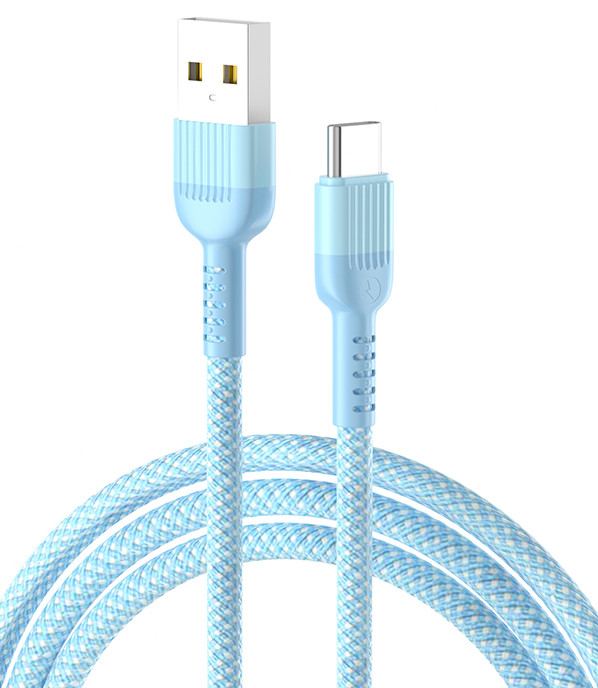 QC3.0 Mobile Charging Fast USB Data Cable To Type C Max Power 66W