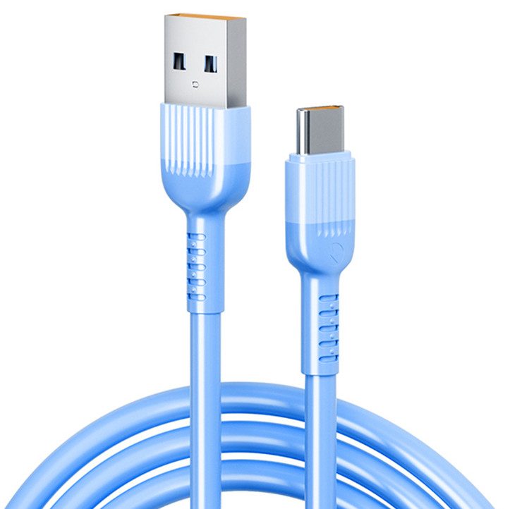 QC3.0 Mobile Charging Fast USB Data Cable To Type C Max Power 66W