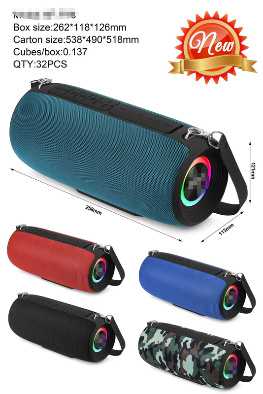 Portable 10W Hi-Fi Bluetooth Speaker, Delivering Powerful Crystal Clear Sound For TV Projector Cellphone
