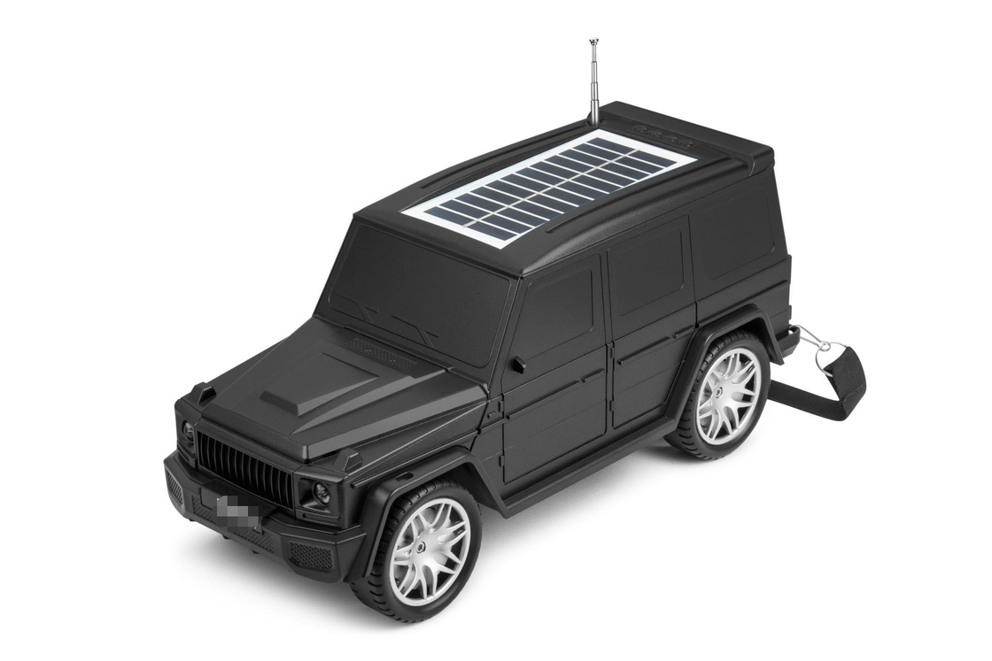 Classic Car Shaped Bluetooth Speaker Combines Solar Flashlight And Radio Functions For Home Travel Outdoor