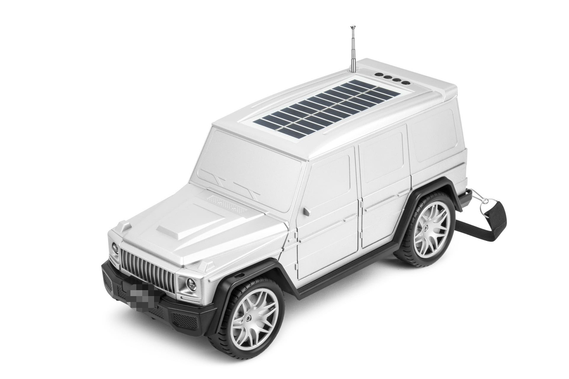 Classic Car Shaped Bluetooth Speaker Combines Solar Flashlight And Radio Functions For Home Travel Outdoor