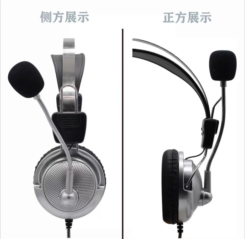 OEM Artshow High-definition Stylish Noise-cancelling Headset For Music Movies And Voice Conferences