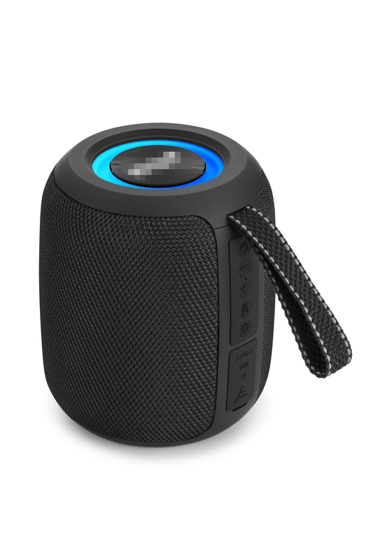 Portable 10W Hi-Fi Running Marquee Radio Bluetooth Speaker with Lights, Suitable for pairing with a TV or projector to enjoy high-quality home audio and video time