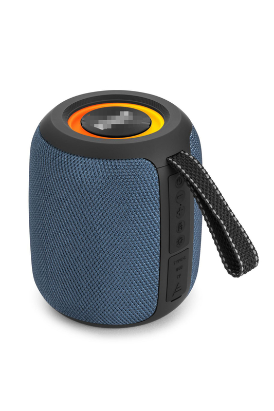 Portable 10W Hi-Fi Running Marquee Radio Bluetooth Speaker with Lights, Suitable for pairing with a TV or projector to enjoy high-quality home audio and video time