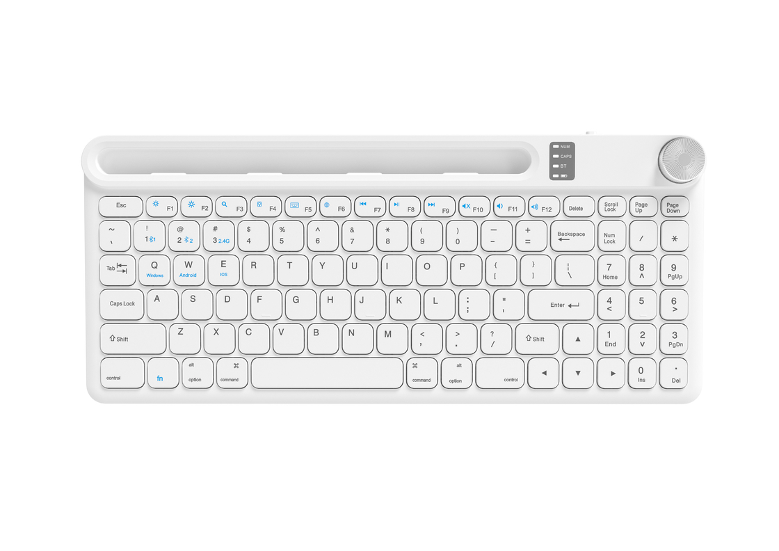 96-key Bluetooth Keyboard 3.0 Or 5.0 Portable For Frequent Mobile Use With Tablets Or Laptops