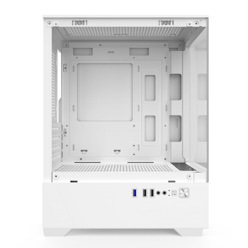 Micro-ATX ITX PC Gaming Case 1 HDD Bay 1 SSD Drive Bay Both Black White Colors