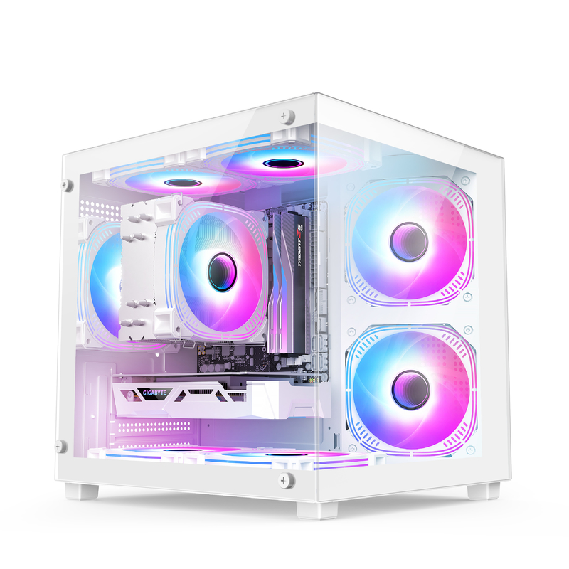 Micro-ATX/ ITX PC Case Awesome Heat Dissipation Supports Lots Of Different Hardware Setups For Gamer Pros