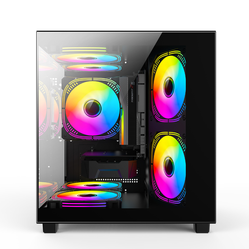 Micro-ATX/ ITX PC Case Awesome Heat Dissipation Supports Lots Of Different Hardware Setups For Gamer Pros