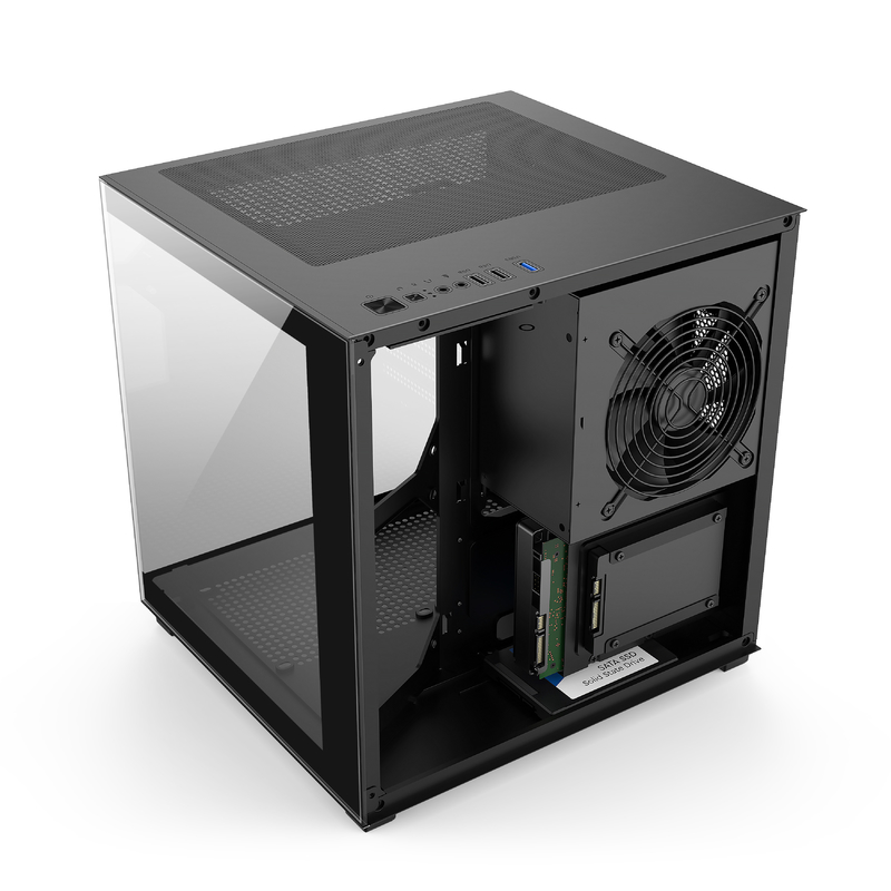 Micro-ATX/ ITX PC Case Awesome Heat Dissipation Supports Lots Of Different Hardware Setups For Gamer Pros