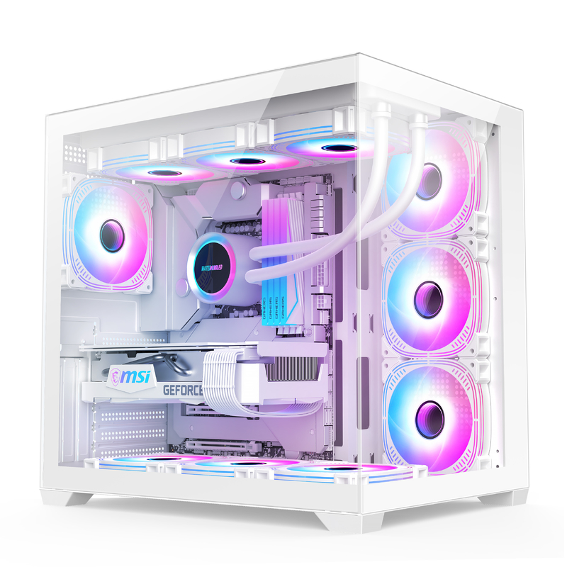 Modern Chassis Computer Case With Good Ventilation Ample Internal Space Efficient Cooling In Gaming And High Perform PCs