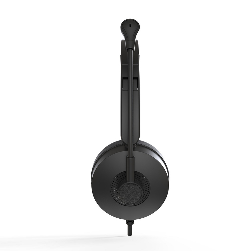 ETEK Noise-Cancelling Wired Headset Blocks Out Noise For Immersive Sound In Meetings Work Or Gaming