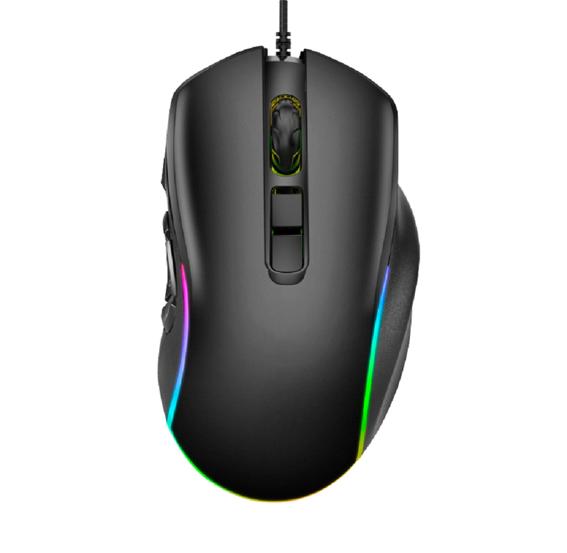 12800 DPI 10 Programmable Keys  Mouse 12 Lighting Modes Compatible With Multiple Systems For Gamers Professionals Etc