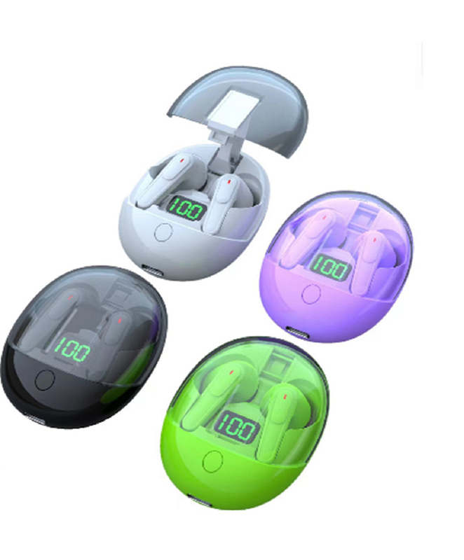 TWS Earbuds With Low Latency Antenna Performance Charging Case For Gaming Enthusiasts Light Exercisers
