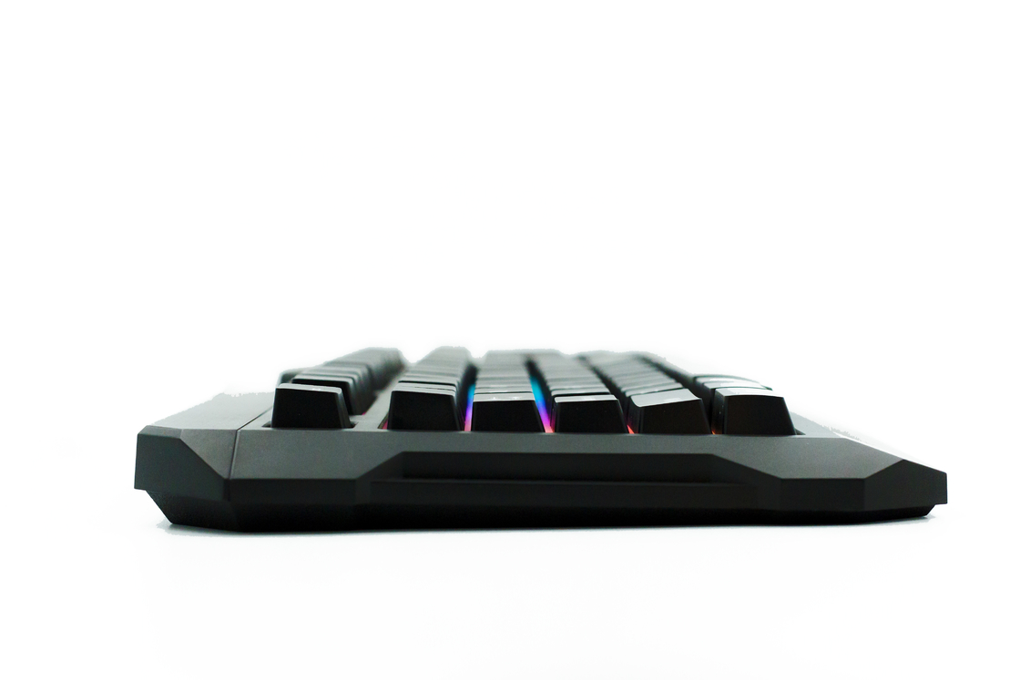 Rainbow Colored Design Gaming Keyboard With 104 Keys A2.8-meter Connecting Cable For Gamers Office Professionals