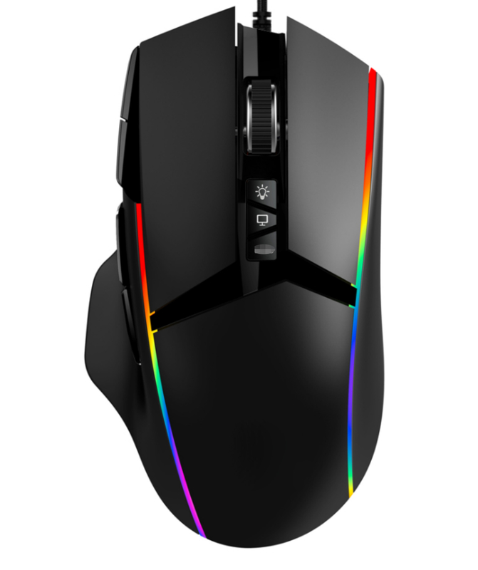 11D Gaming Mouse Featuring Advanced Sensor Technology Adjustable DPI Personalized Settings For Gamers And Professionals