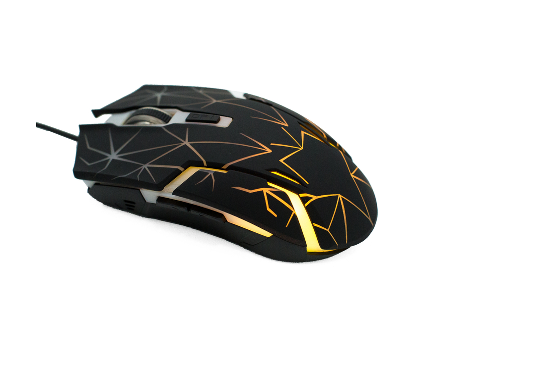 Wired Computer Mouse RGB Rainbow Backlight Lightweight High-performance Sensor Precise 6D DPI Settings For Gamers E-sports Players