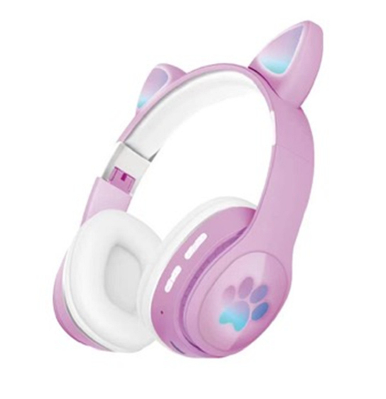 Built-in 3.7V 400mAh Polymer Lithium Battery Supports TF Card Playback FM Radio Bluetooth 5.0 Headphone Earphone For Music Movie Game