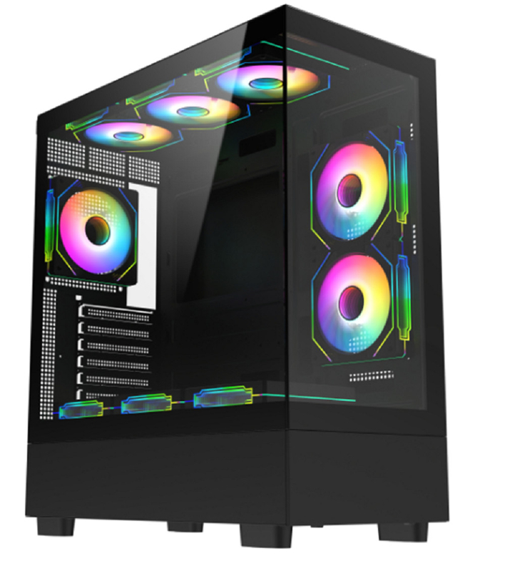 Computer Case 0.7mm SPCC Ferrous Metal Material Multi-fan And Water Cooling Support ATX M-ATX ITX Motherboards