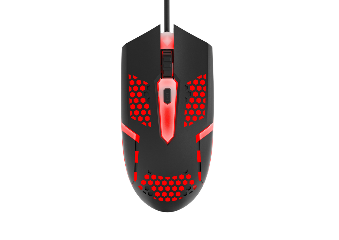 LED Lighting 8108 Chip Adjustable DPI Compact Portable Design Widely Applicable Gaming Mouse