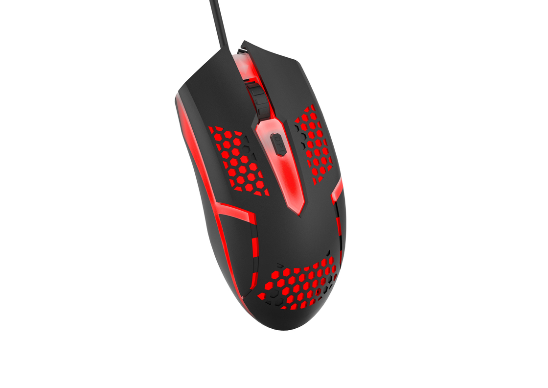 LED Lighting 8108 Chip Adjustable DPI Compact Portable Design Widely Applicable Gaming Mouse
