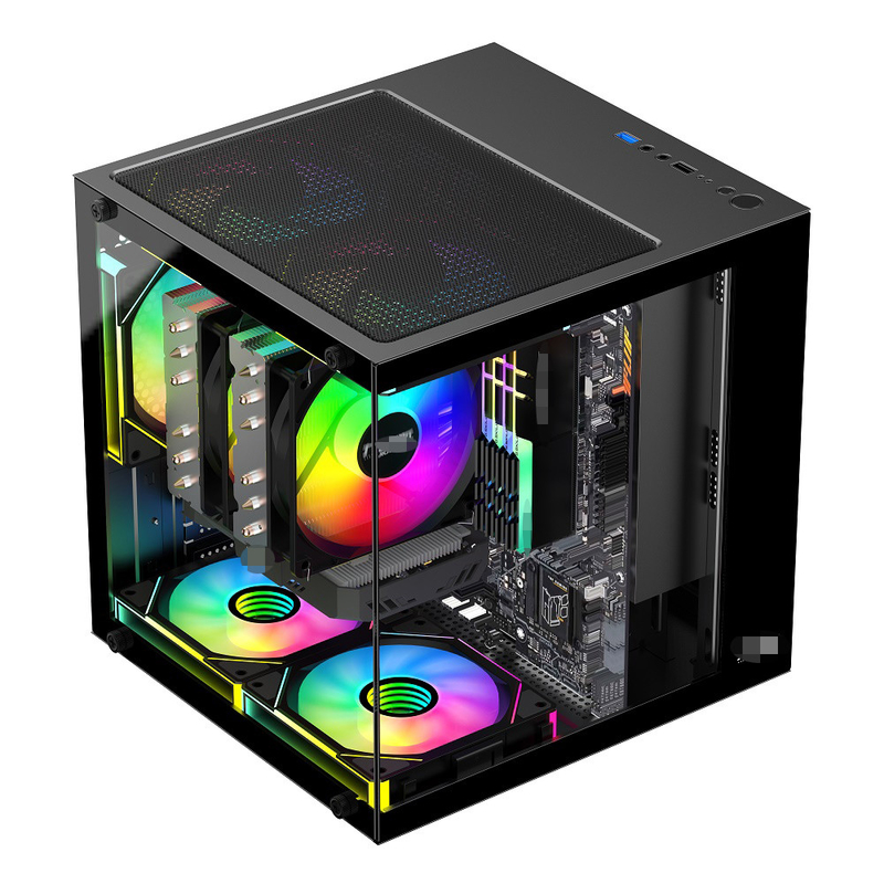 MATX/ITX PC Case Supports Graphics Cards Up To 320mm CPU Coolers Up To 165mm 1 HDD 2 SSDs 3 X 12CM Fans For Money