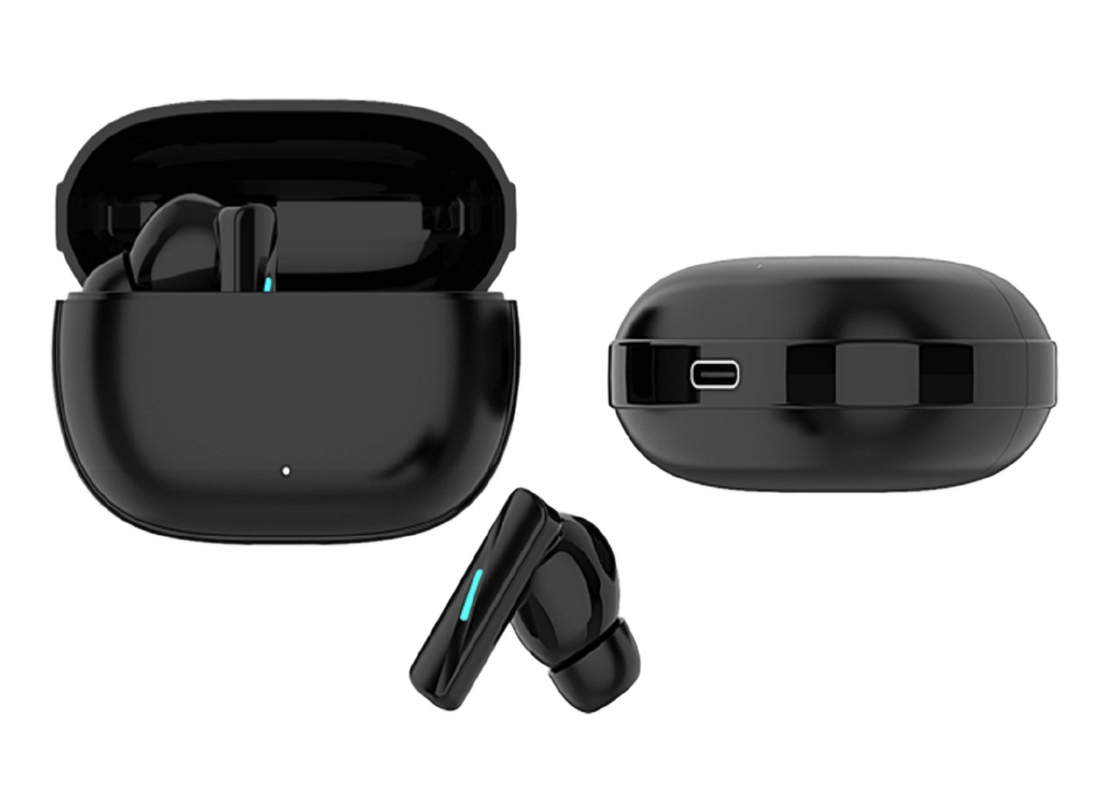 Banzai Antenna Dual Batteries F10 Speaker Unit Bluetooth 5.3 TWS Earbuds With Charging Case For Commuters Students