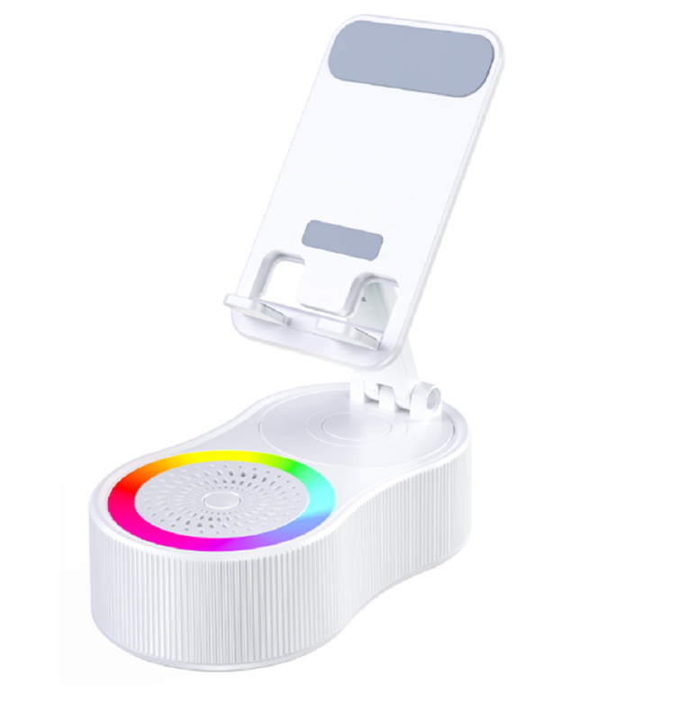 Integrated Bluetooth Speaker 3000mAh Power Bank With USB Port TWS Pairing RGB Lighting Portable For Music Lovers