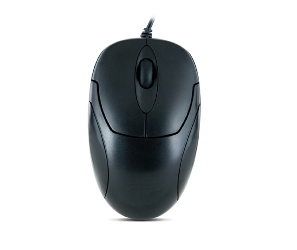 3D ergonomic design, dual PS/2 and USB interfaces, customizable colors, and multi-OS compatibility,