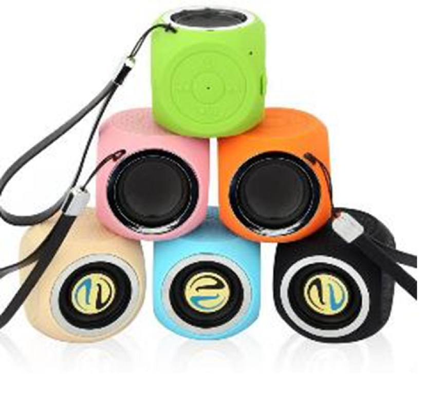 Bluetooth 5.0 Speakers Made From Aluminum ABS Silicone IP4 Or IP7 Waterproofing Dustproof Shockproof Design