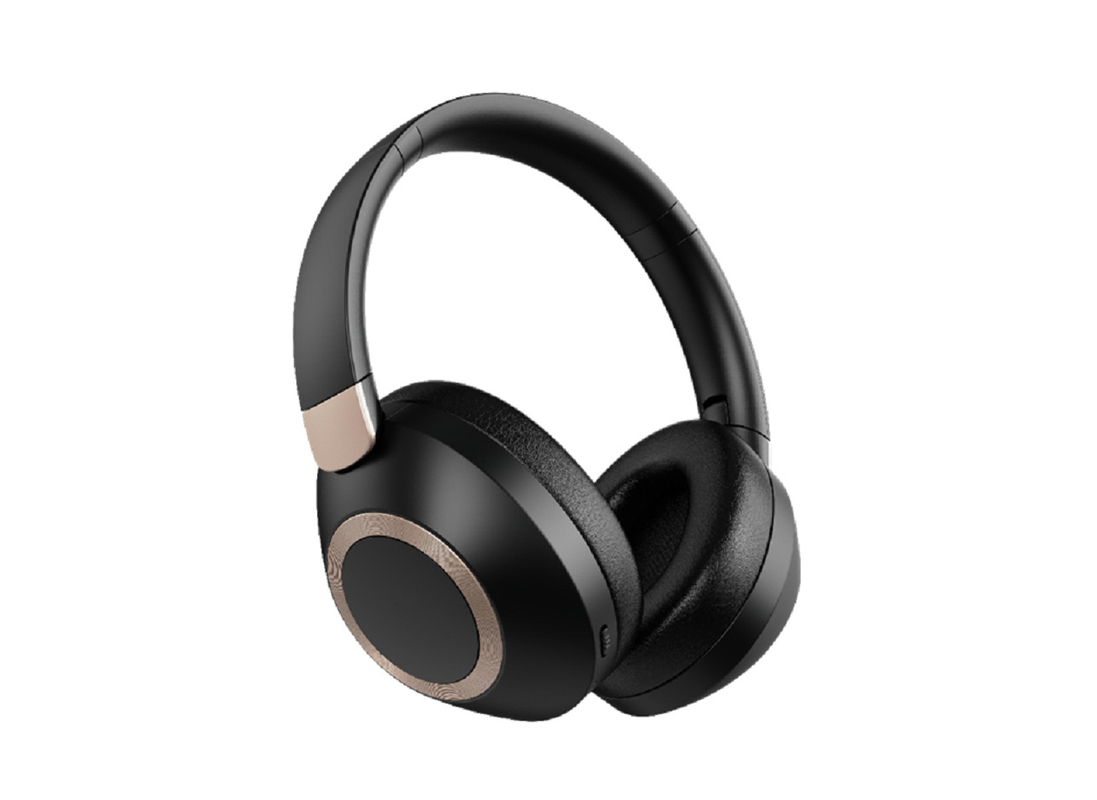 ANC Bluetooth 5.4 Headphone 23dB Noise Cancellation 12-hour Battery Rotatable Design With Mic For Commuters Music Lovers