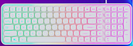 1800mAh Battery Keyboards Mouse Combos 370g Supports 2.4G Wireless And Bluetooth Dual-mode Colorful RGB Backlighting For Gamers Office Workers Students