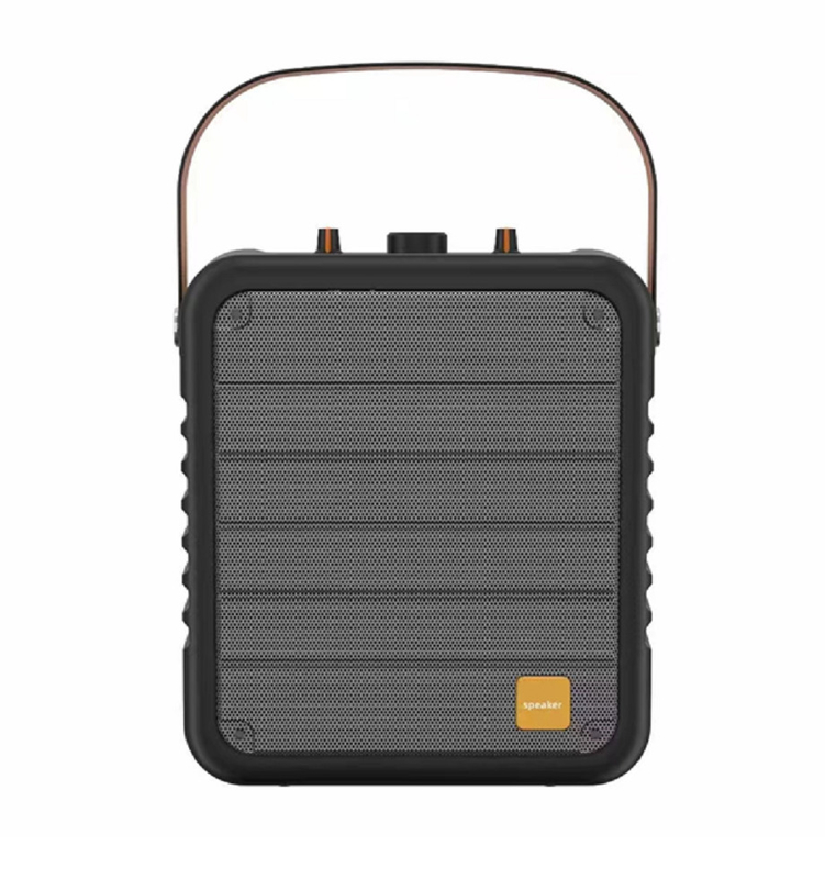 6.5-inch speaker with 60 magnets, 8W power 60Hz-16kHz range 2400mAh battery Supports Bluetooth AUX TF FM and USB playback