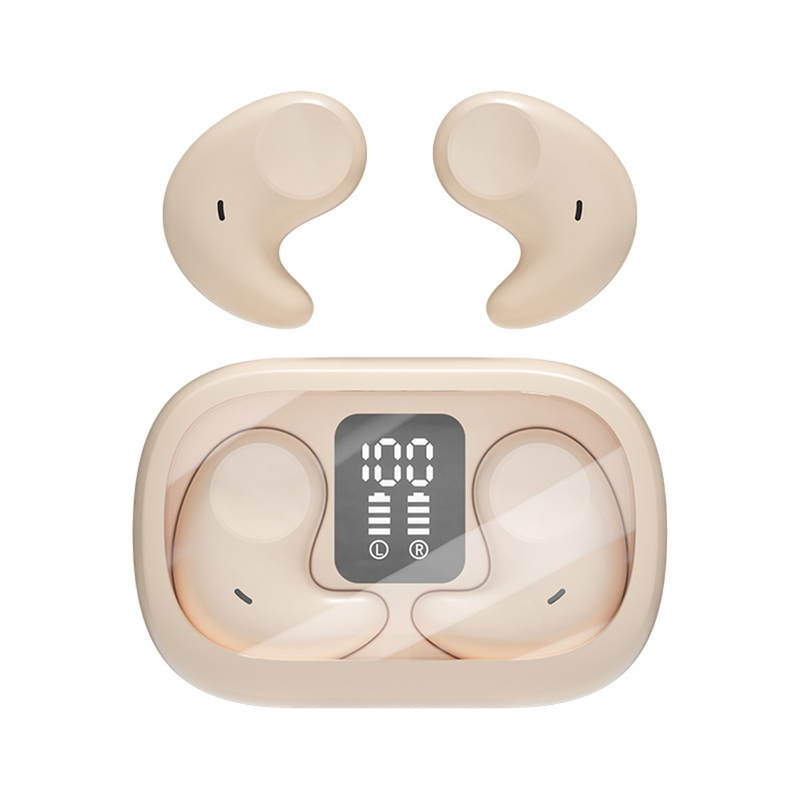 Single Ear 5.7×3.7×2.4cm, Lightweight And Thin No In-ear Design For Comfortable Side Sleeping Features HIFI Surround Sound