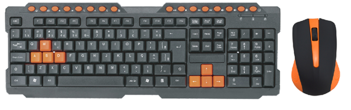 104+16 Hotkey Layout IPX4 Waterproof 1200DPI Optical Engine 72g Ergonomic 3D Grip plug And Play Keyboards Mouse Combos For E-sports Hotels
