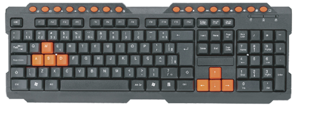104+16 Hotkey Layout IPX4 Waterproof 1200DPI Optical Engine 72g Ergonomic 3D Grip plug And Play Keyboards Mouse Combos For E-sports Hotels