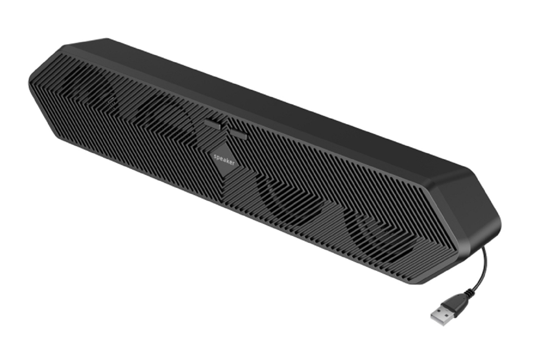 Minimalist Desktop Speaker Design With BT And USB Connectivity , 2-inch Full-range Drivers 6W Output 800mV Sensitivity Input