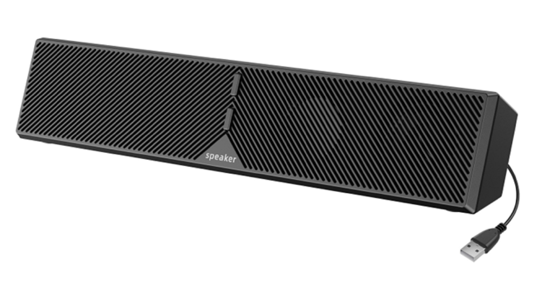 Minimalist Desktop Speaker Design With BT And USB Connectivity , 2-inch Full-range Drivers 6W Output 800mV Sensitivity Input